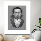 Bela Lugosi - Dracula by Dave Robinson on GIANT ART - red digital drawing