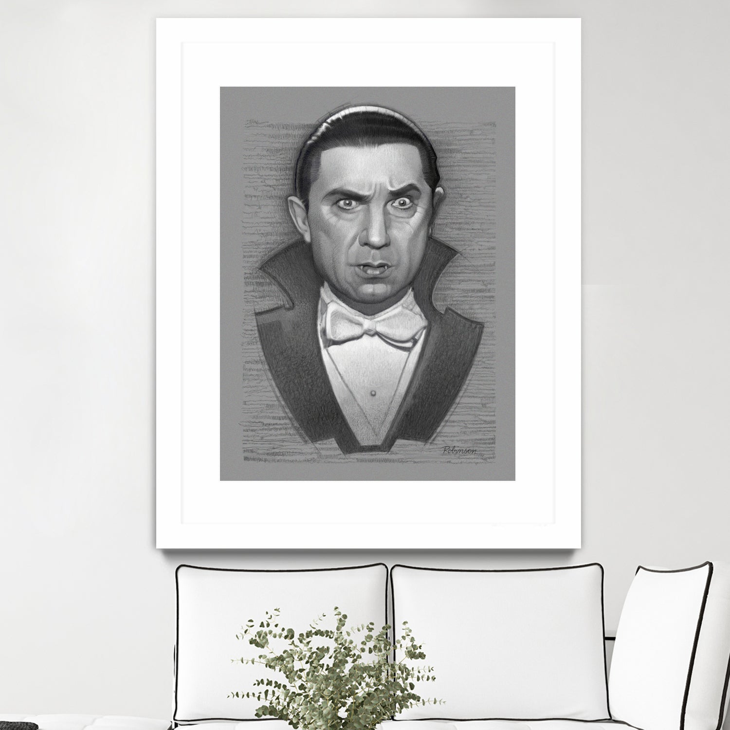 Bela Lugosi - Dracula by Dave Robinson on GIANT ART - red digital drawing