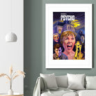 Psycho by Dave Robinson on GIANT ART - fuchsia digital painting