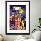 Psycho by Dave Robinson on GIANT ART - fuchsia digital painting