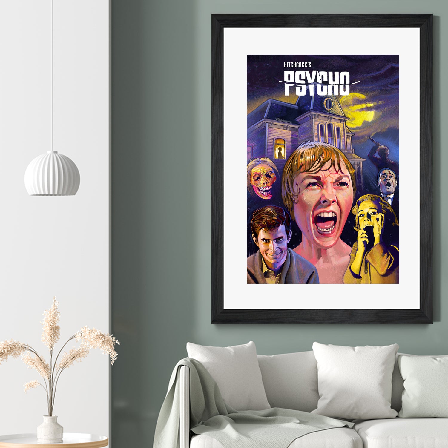 Psycho by Dave Robinson on GIANT ART - fuchsia digital painting