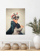 Kumiko by Frank Moth on GIANT ART - blue photo manipulation