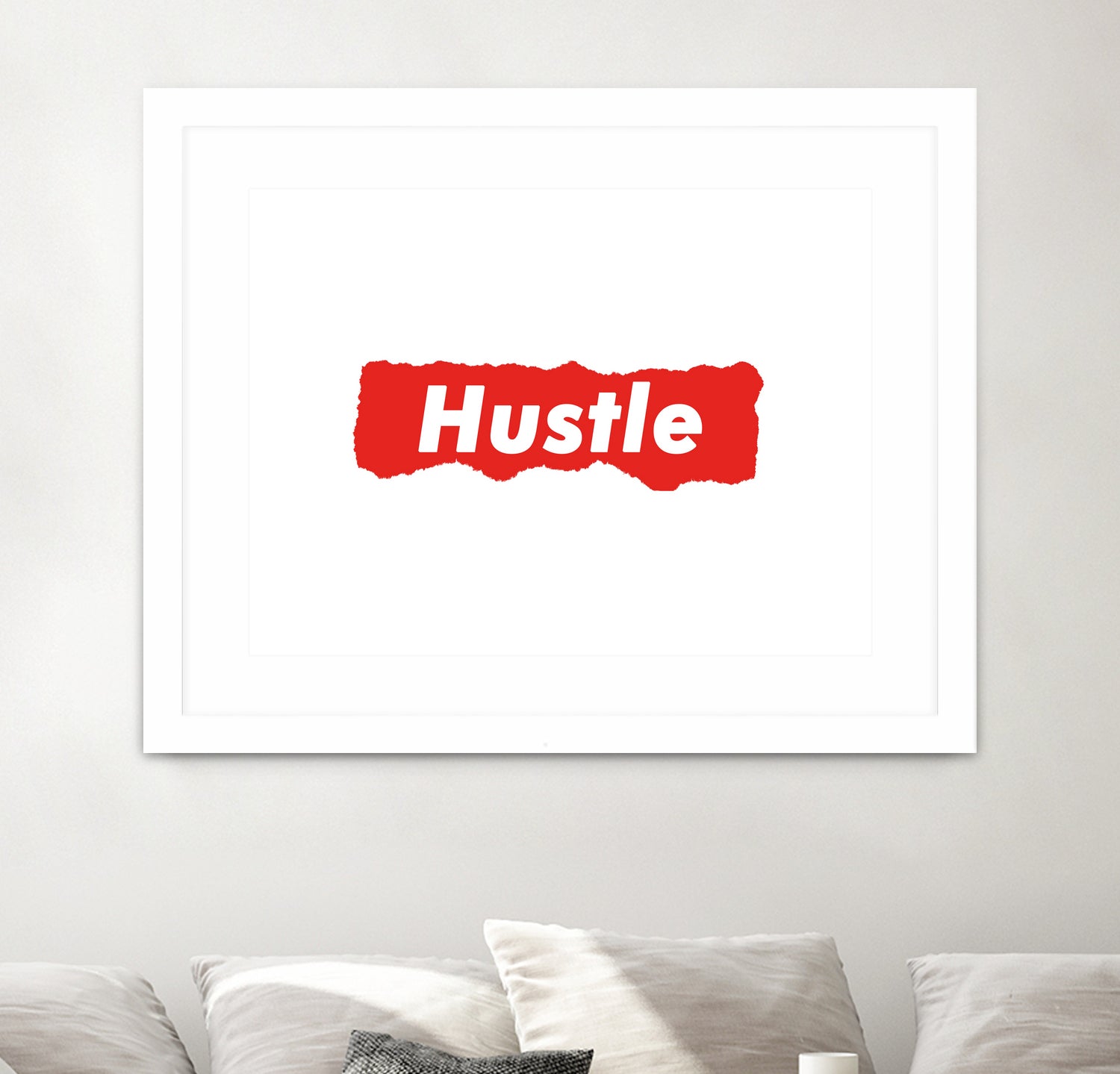 Hustle by John Regger on GIANT ART - white photo illustration