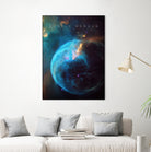 Bubble Nebula by Dominik Ogurcak on GIANT ART - black digital drawing