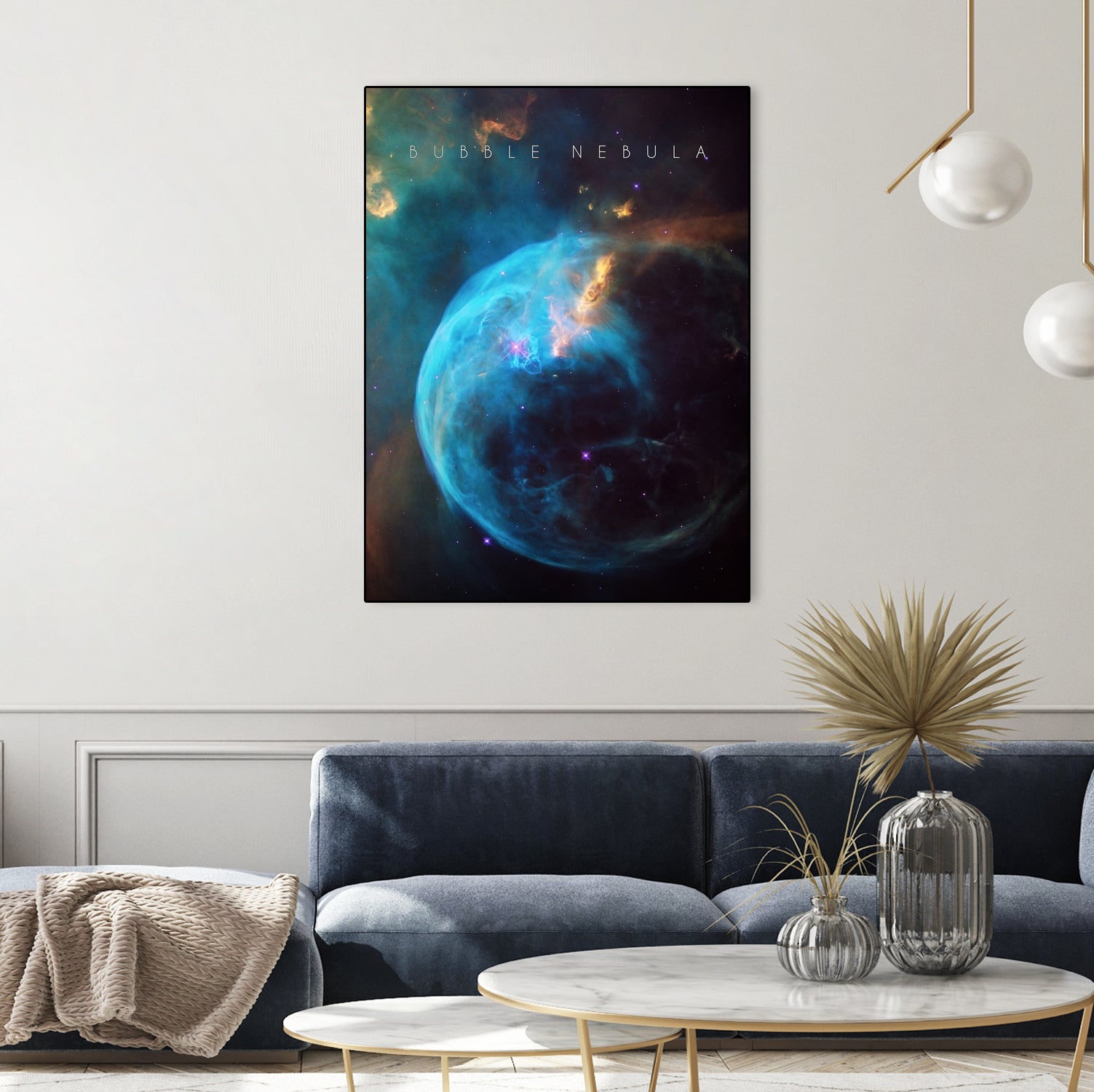 Bubble Nebula by Dominik Ogurcak on GIANT ART - black digital drawing