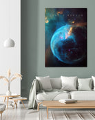 Bubble Nebula by Dominik Ogurcak on GIANT ART - black digital drawing