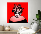 Divine | Pop Art by William Cuccio on GIANT ART - red digital painting