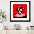 Divine | Pop Art by William Cuccio on GIANT ART - red digital painting