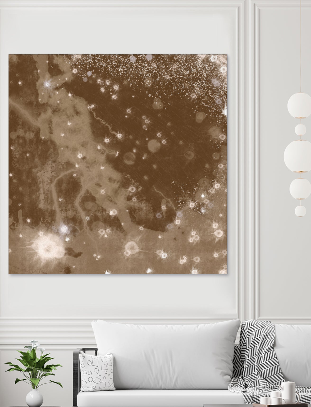 Ganymede by Brandi Untz on GIANT ART - brown digital painting