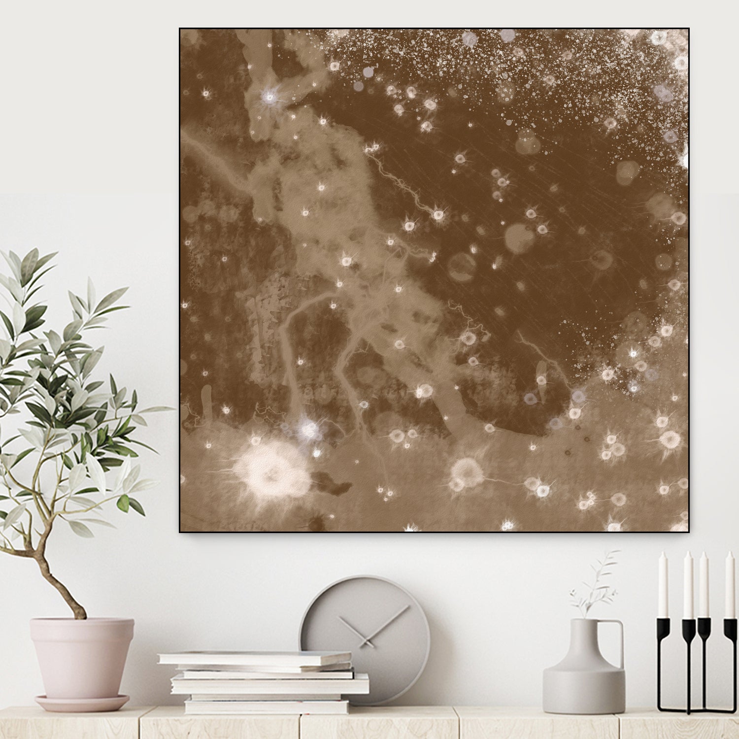 Ganymede by Brandi Untz on GIANT ART - brown digital painting