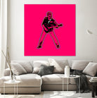 George Michael | Pop Art by William Cuccio on GIANT ART - pink digital painting