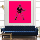 George Michael | Pop Art by William Cuccio on GIANT ART - pink digital painting