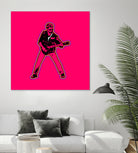 George Michael | Pop Art by William Cuccio on GIANT ART - pink digital painting