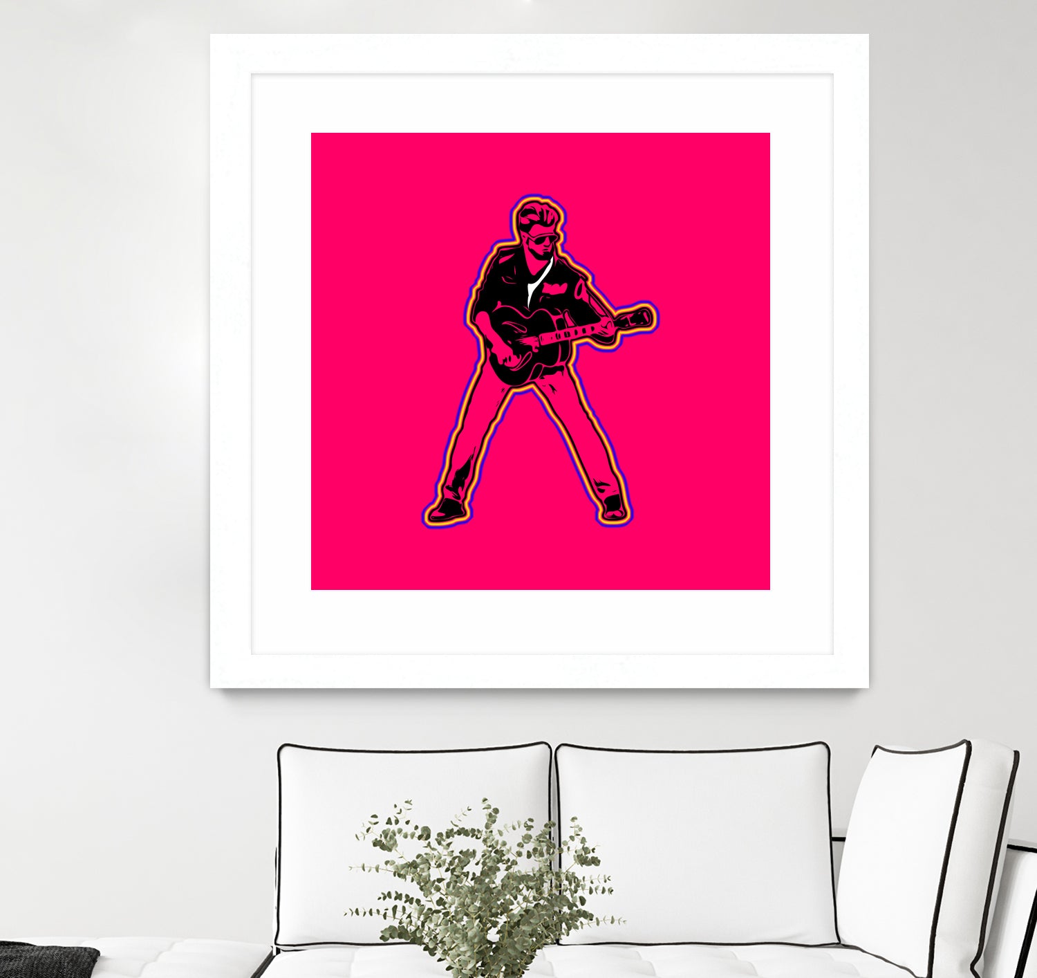 George Michael | Pop Art by William Cuccio on GIANT ART - pink digital painting