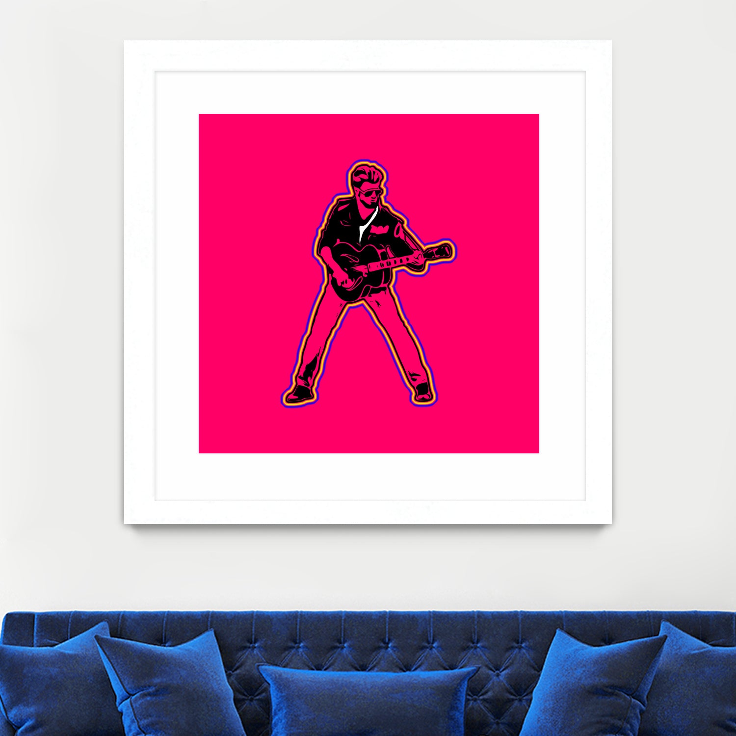 George Michael | Pop Art by William Cuccio on GIANT ART - pink digital painting