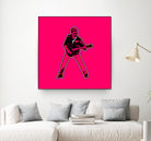 George Michael | Pop Art by William Cuccio on GIANT ART - pink digital painting