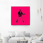 George Michael | Pop Art by William Cuccio on GIANT ART - pink digital painting