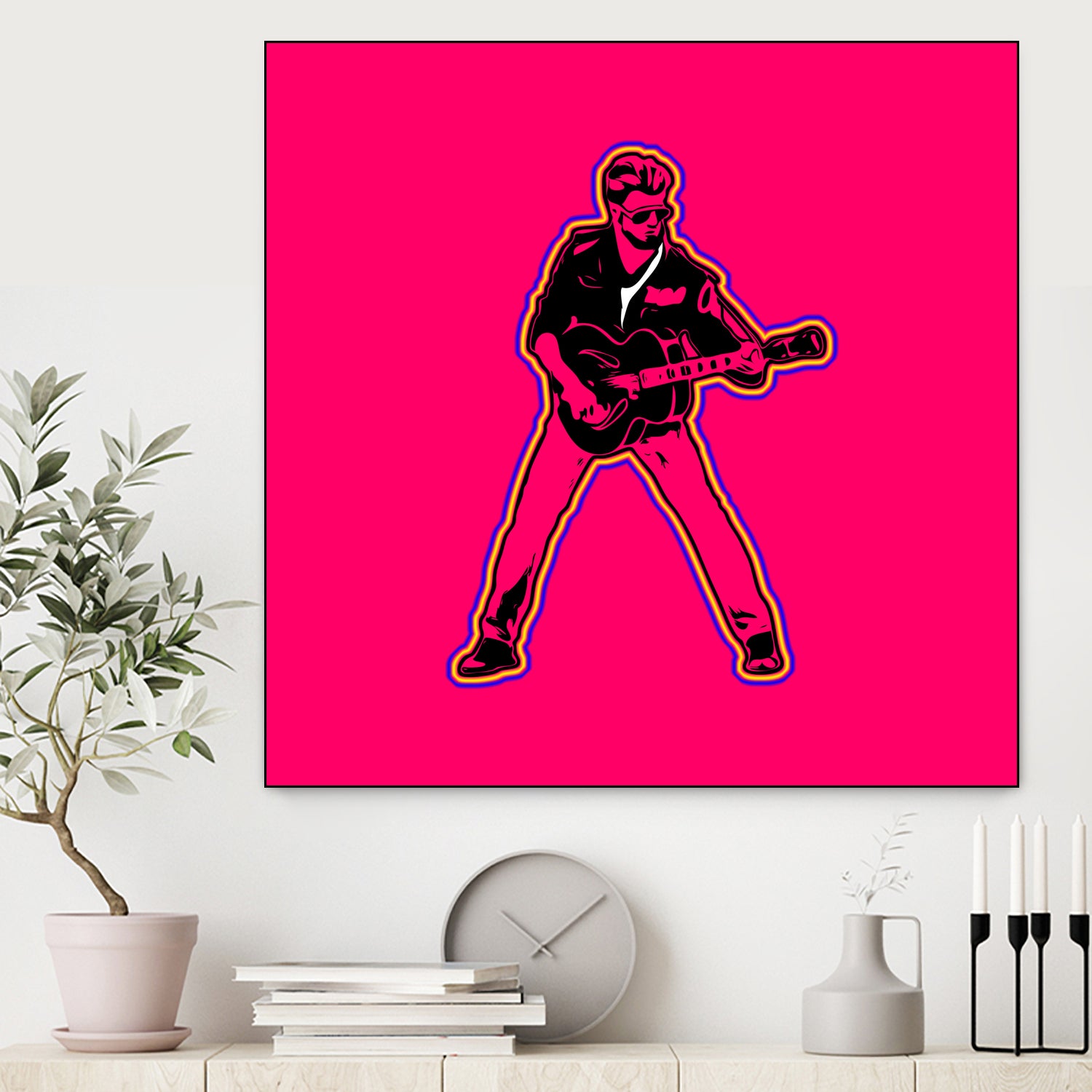 George Michael | Pop Art by William Cuccio on GIANT ART - pink digital painting