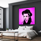 Boy George | Pop Art by William Cuccio on GIANT ART - pink digital painting