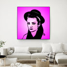 Boy George | Pop Art by William Cuccio on GIANT ART - pink digital painting