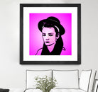 Boy George | Pop Art by William Cuccio on GIANT ART - pink digital painting