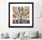 Vintage Blooming New York by Bianca Green on GIANT ART - gray photo manipulation