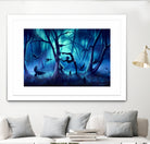 SCORPIO-from-the-Dancing-Zodiac by Cyril Rolando on GIANT ART - blue digital painting