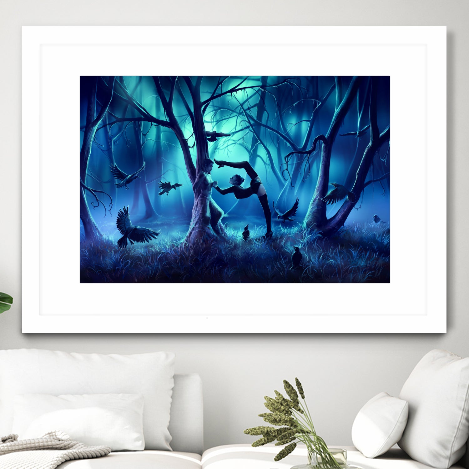 SCORPIO-from-the-Dancing-Zodiac by Cyril Rolando on GIANT ART - blue digital painting