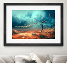 SAGITTARIUS-from-the-Dancing-Zodiac by Cyril Rolando on GIANT ART - orange digital painting