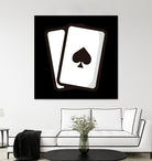 Playing card : Minimalistic icon series by Satoshi Kikyo on GIANT ART - white digital painting