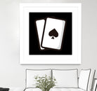 Playing card : Minimalistic icon series by Satoshi Kikyo on GIANT ART - white digital painting