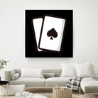 Playing card : Minimalistic icon series by Satoshi Kikyo on GIANT ART - white digital painting