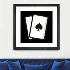 Playing card : Minimalistic icon series by Satoshi Kikyo on GIANT ART - white digital painting