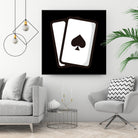 Playing card : Minimalistic icon series by Satoshi Kikyo on GIANT ART - white digital painting