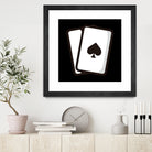 Playing card : Minimalistic icon series by Satoshi Kikyo on GIANT ART - white digital painting