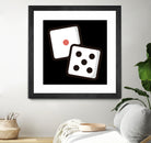 Dice : Minimalistic icon series by Satoshi Kikyo on GIANT ART - white digital painting