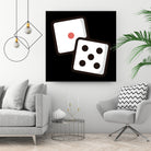 Dice : Minimalistic icon series by Satoshi Kikyo on GIANT ART - white digital painting