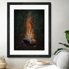 Bonfire of Souls by Matthew Trupia on GIANT ART - orange digital painting