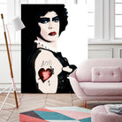 Dr Frank n Furter | Rocky Horror Picture Show by William Cuccio on GIANT ART - white digital painting