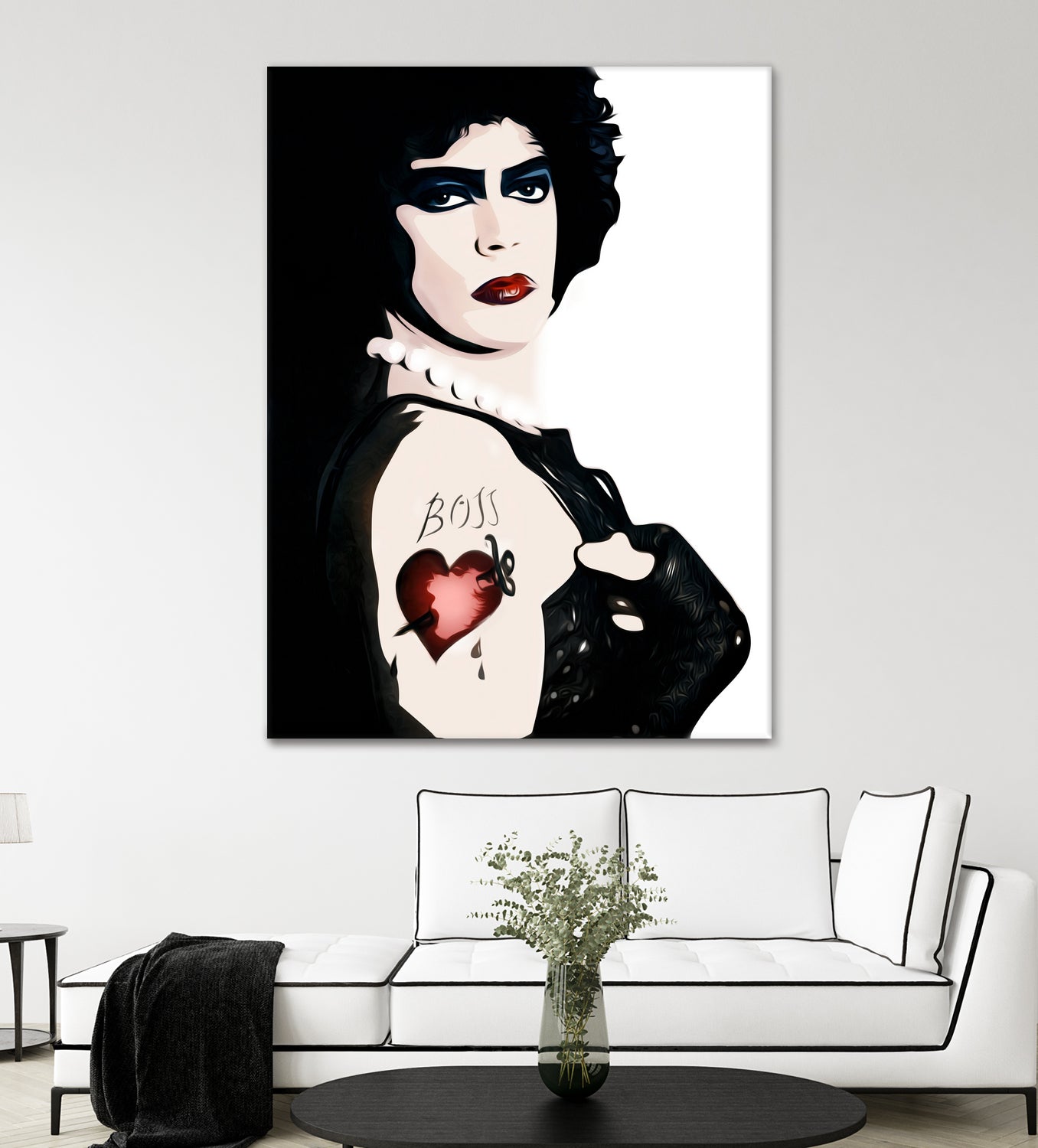 Dr Frank n Furter | Rocky Horror Picture Show by William Cuccio on GIANT ART - white digital painting