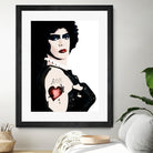 Dr Frank n Furter | Rocky Horror Picture Show by William Cuccio on GIANT ART - white digital painting