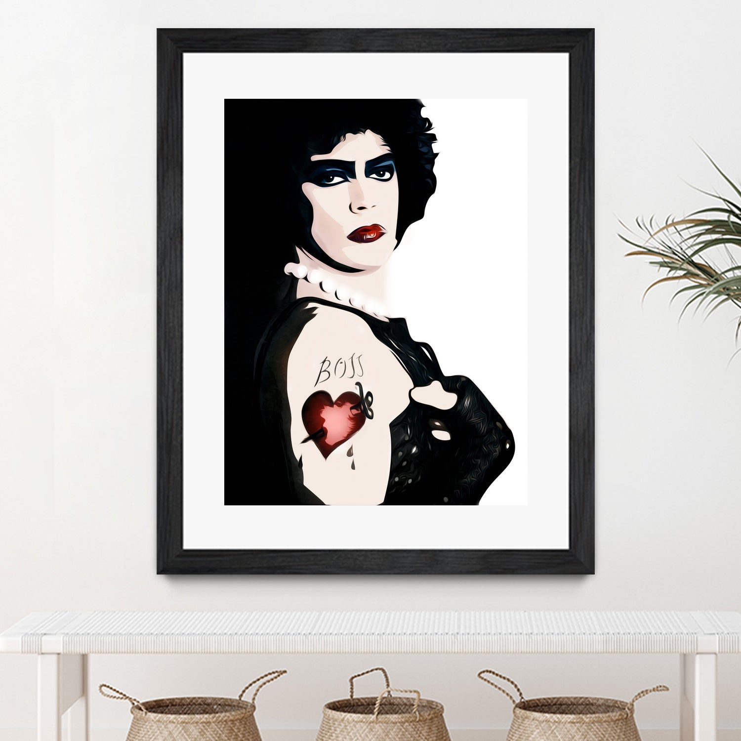 Dr Frank n Furter | Rocky Horror Picture Show by William Cuccio on GIANT ART - white digital painting