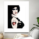 Dr Frank n Furter | Rocky Horror Picture Show by William Cuccio on GIANT ART - white digital painting