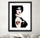 Dr Frank n Furter | Rocky Horror Picture Show by William Cuccio on GIANT ART - white digital painting