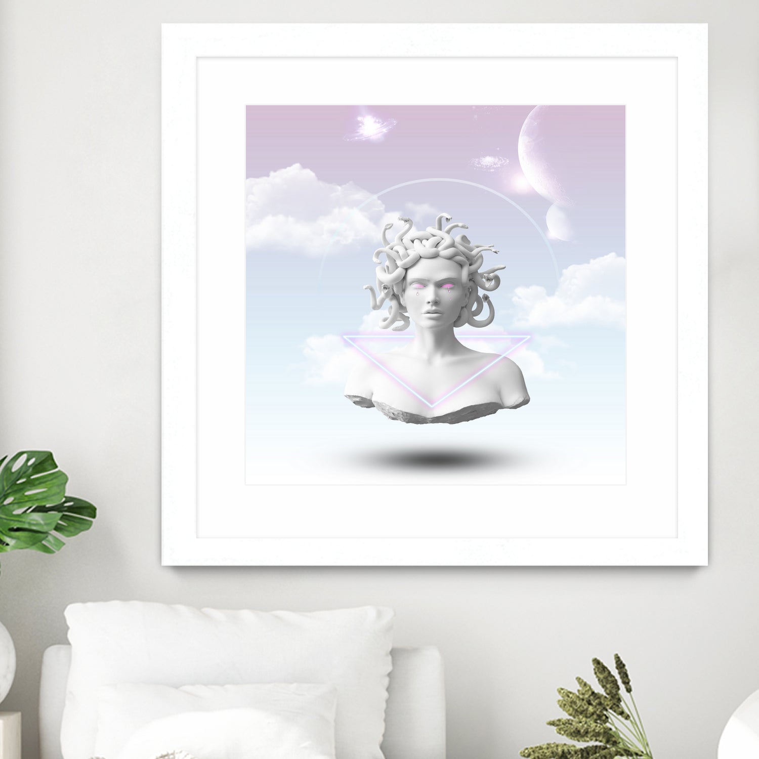 medusa by Caterina Lo Cicero on GIANT ART - white digital painting