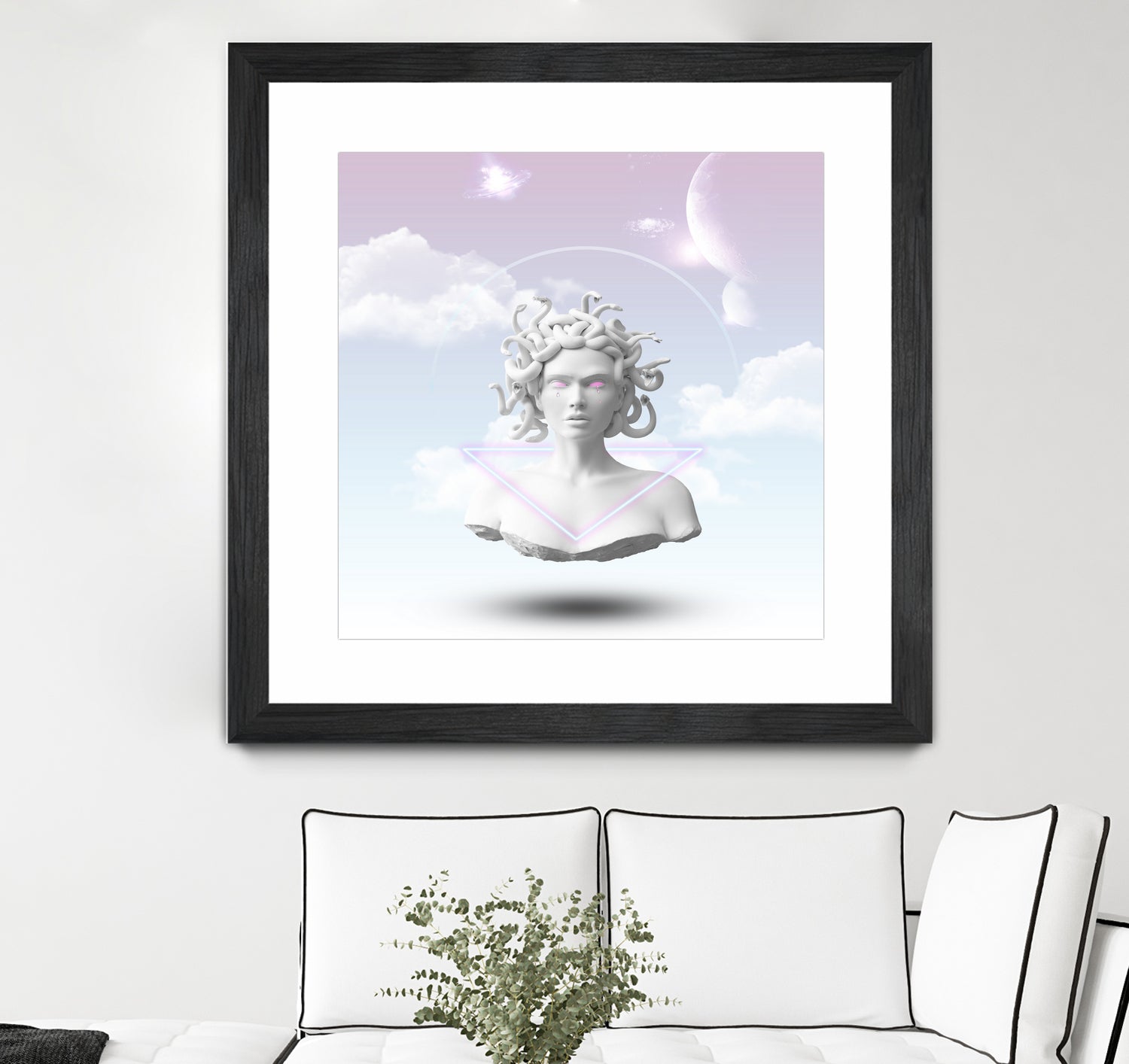 medusa by Caterina Lo Cicero on GIANT ART - white digital painting