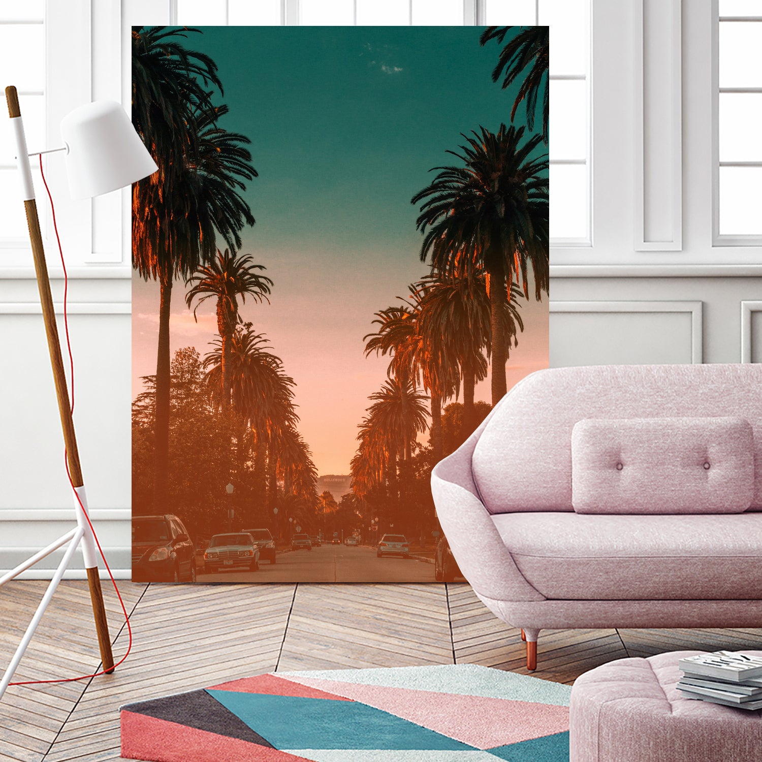 California Dreaming by Ben Angus on GIANT ART - orange photo illustration