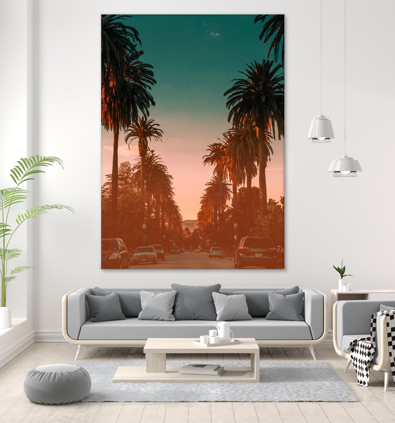 California Dreaming by Ben Angus on GIANT ART - orange photo illustration