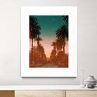 California Dreaming by Ben Angus on GIANT ART - orange photo illustration