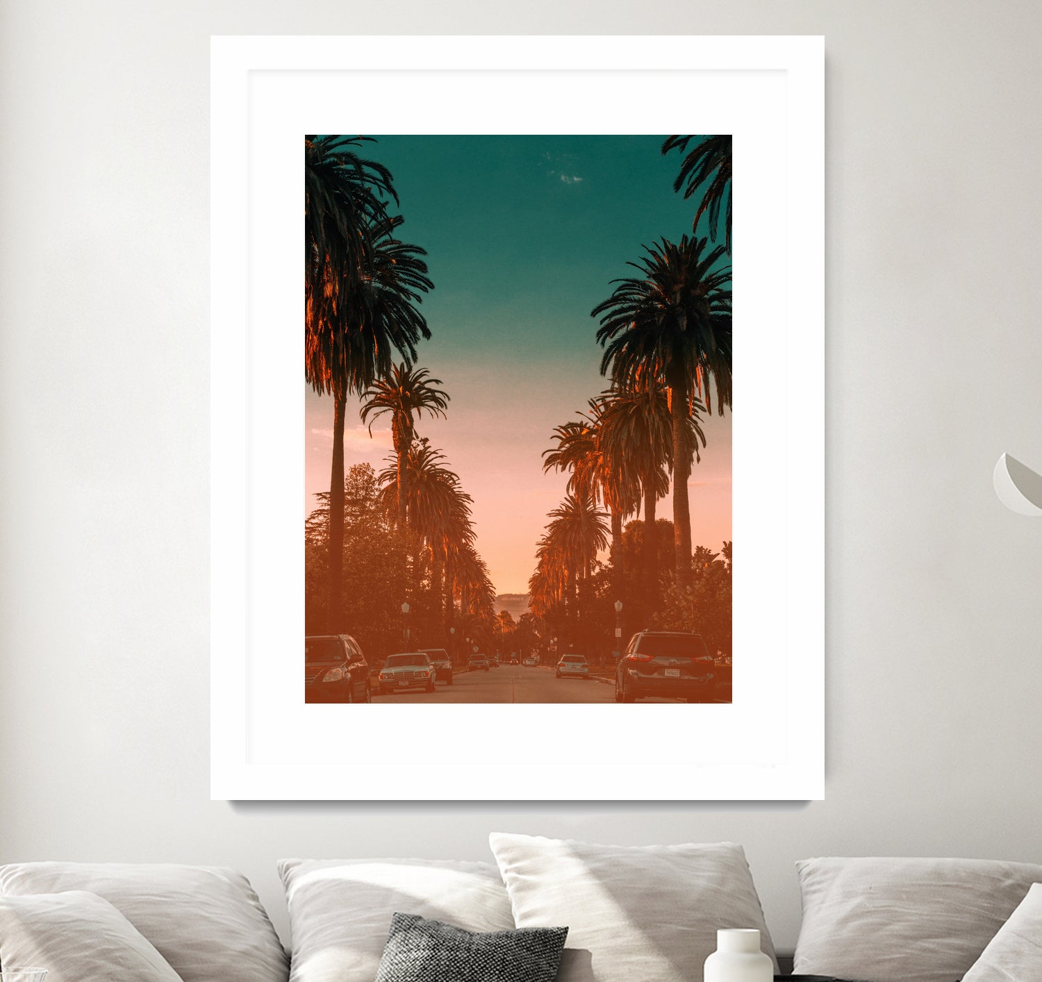 California Dreaming by Ben Angus on GIANT ART - orange photo illustration